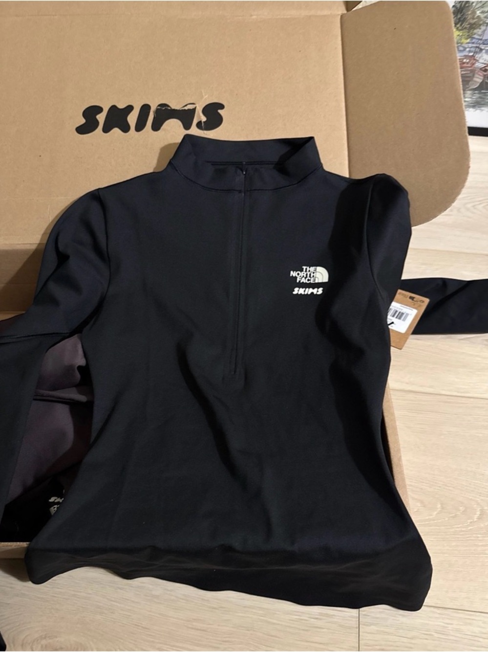 The North Face x Skims Black Long Sleeve